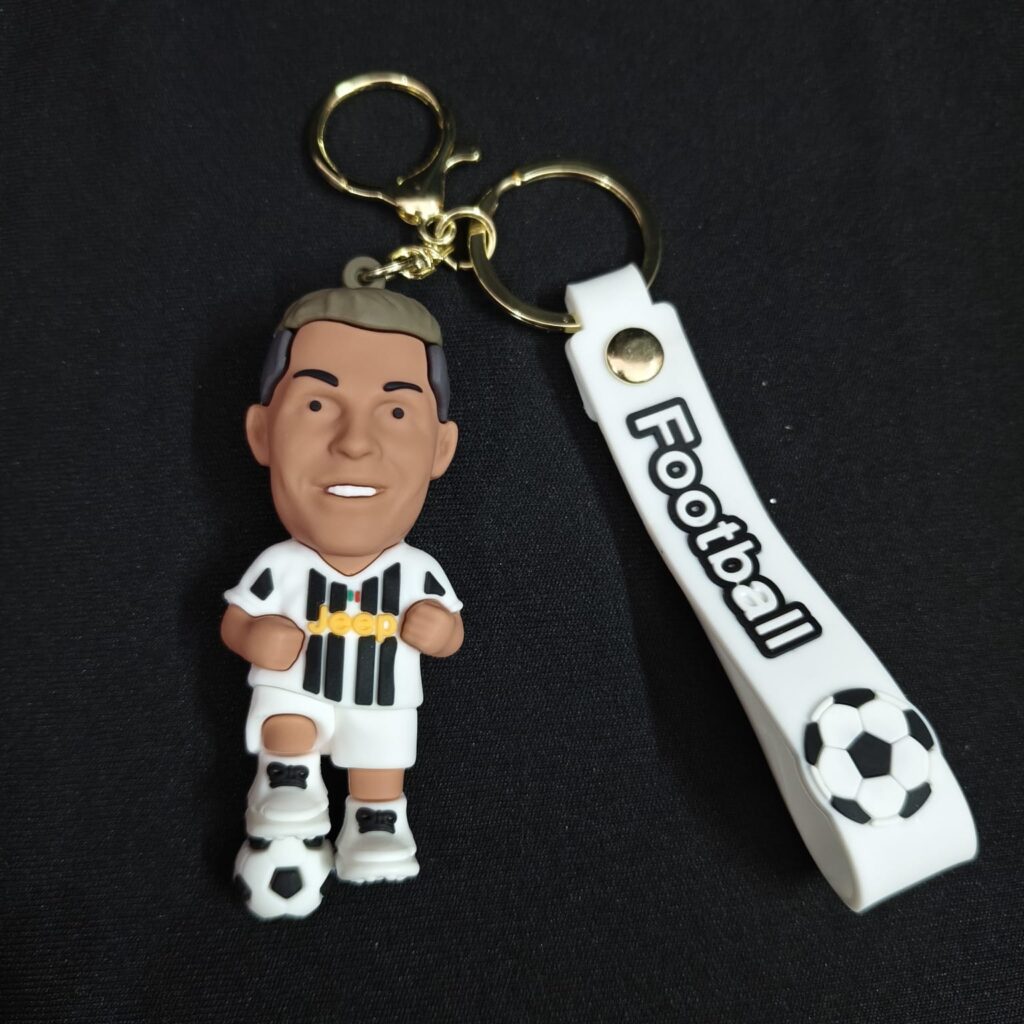 Cristiano Ronaldo Figure Keychain