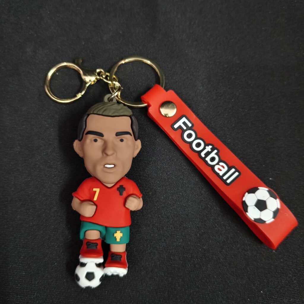 Cristiano Ronaldo Figure Keychain ..