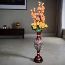 Floor Vase & Flower Combo.. 4ft Long