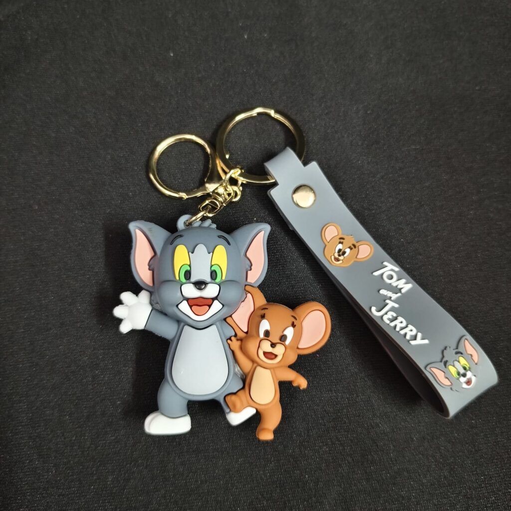 Tom & Jerry Figure Keychain