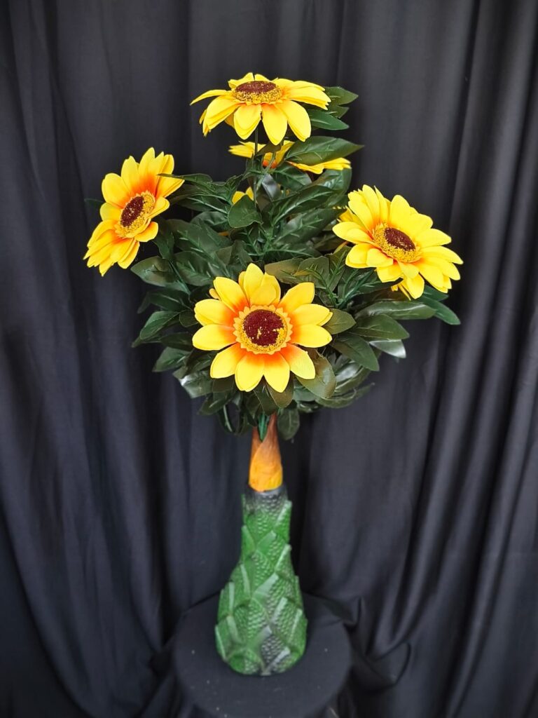 Artificial Sunflower Tree.. 3.4 ft.