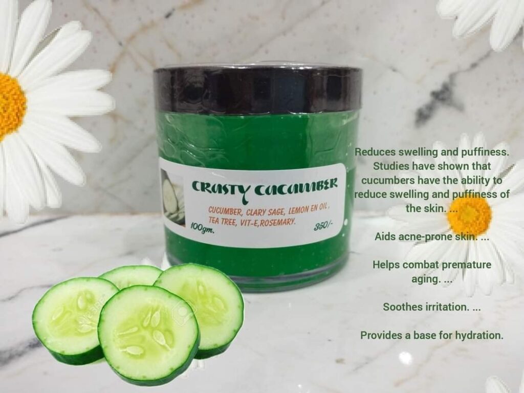 Dharittri Naturals Organic Cucumber Gel