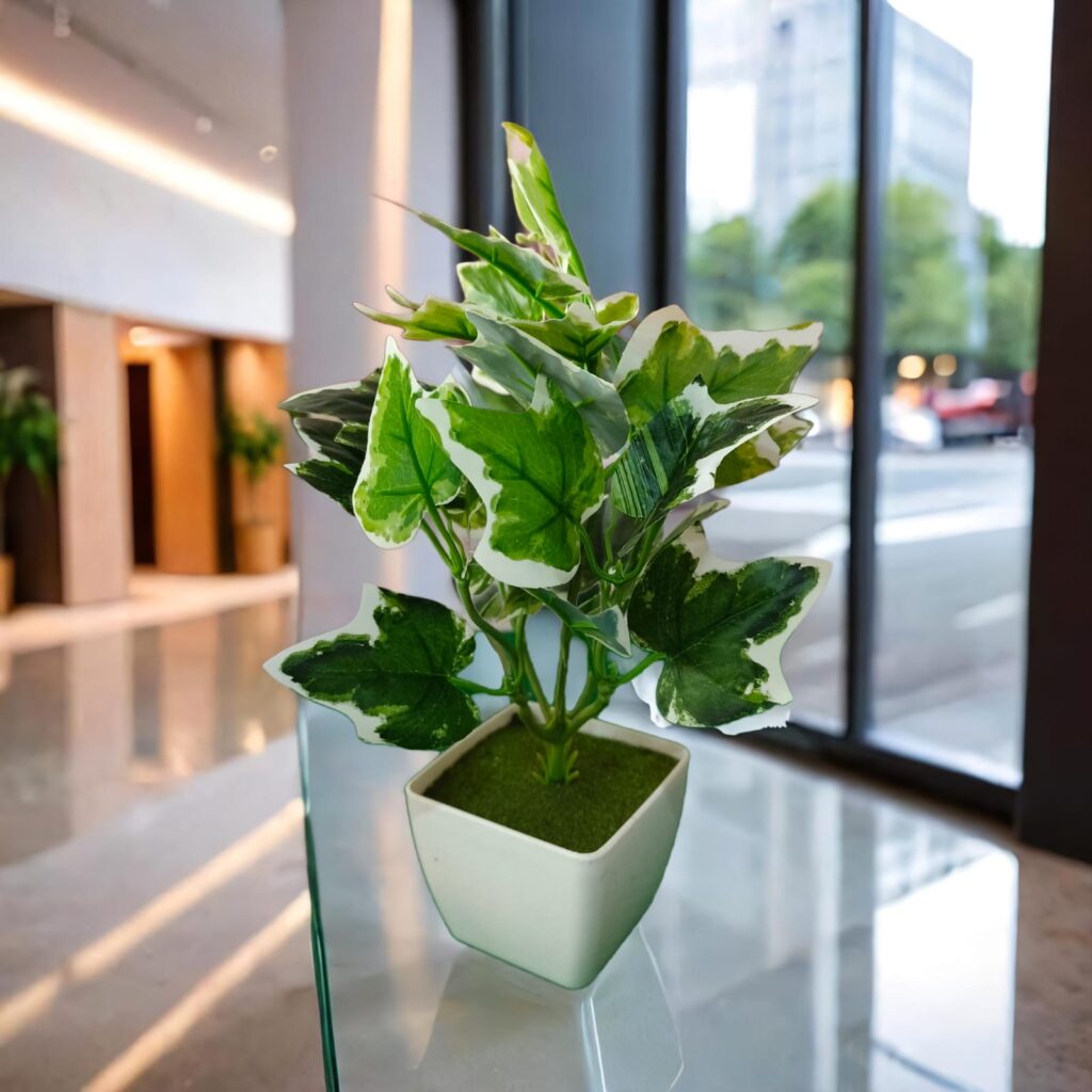 Artificial Leafy Bonsai.. Tree Style