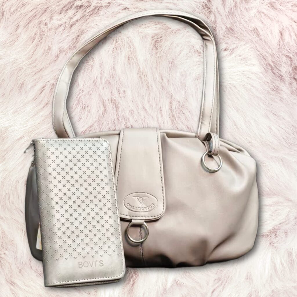 Handbag and Purse Combo… Gray