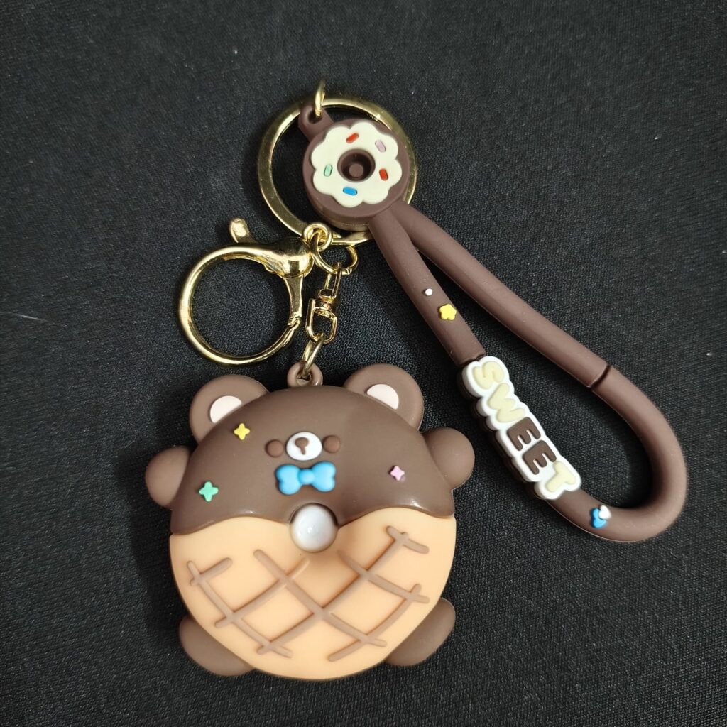 Donut Figure Key Chain