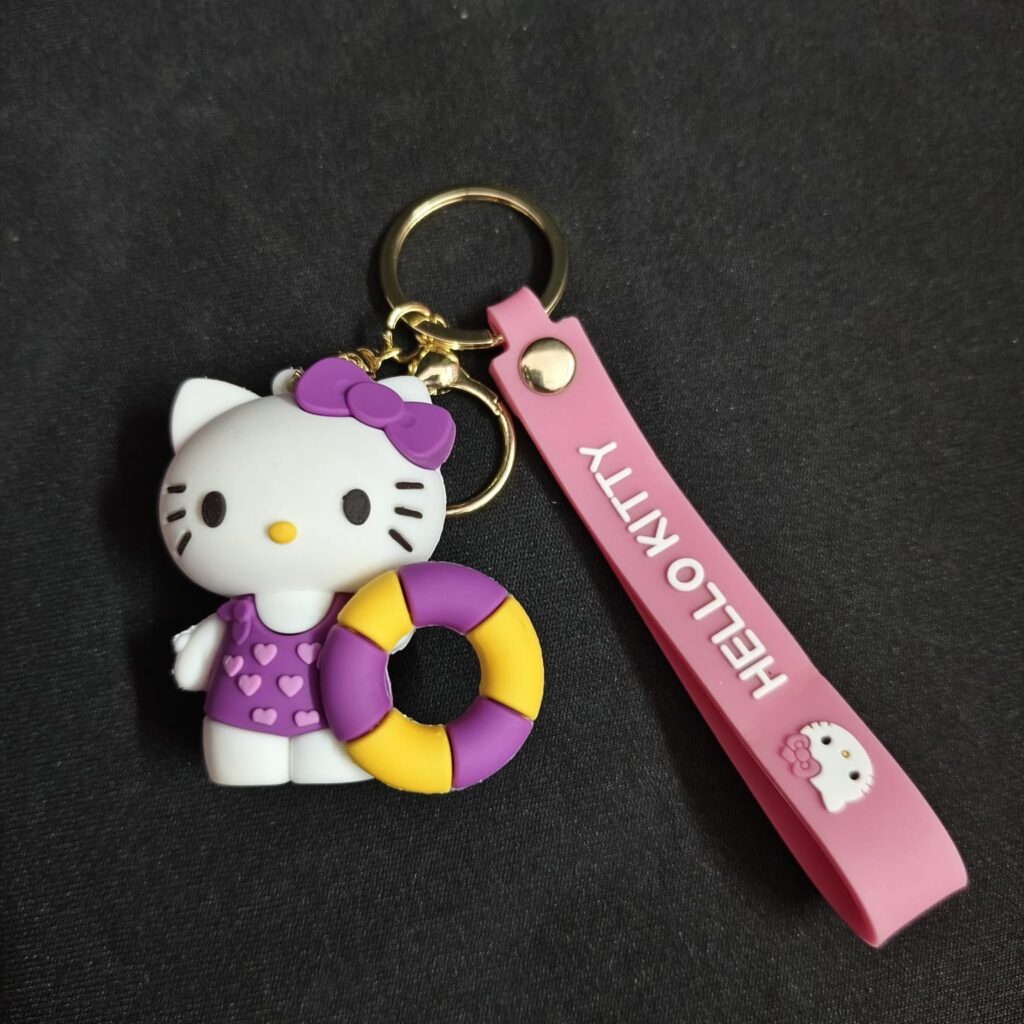 Hello Kitty Figure Key Ring