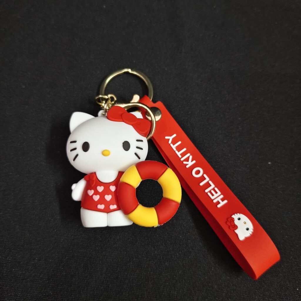 Hello Kitty Figure Key Ring