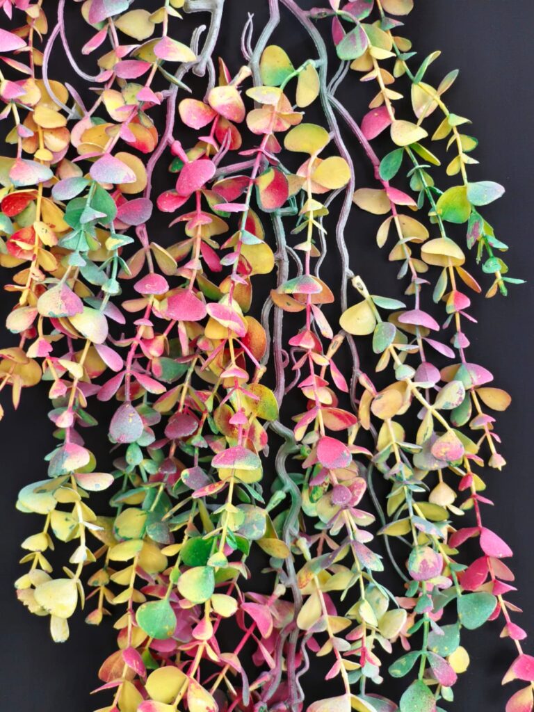 Colourful Leafy Hanging.. 2.2ft