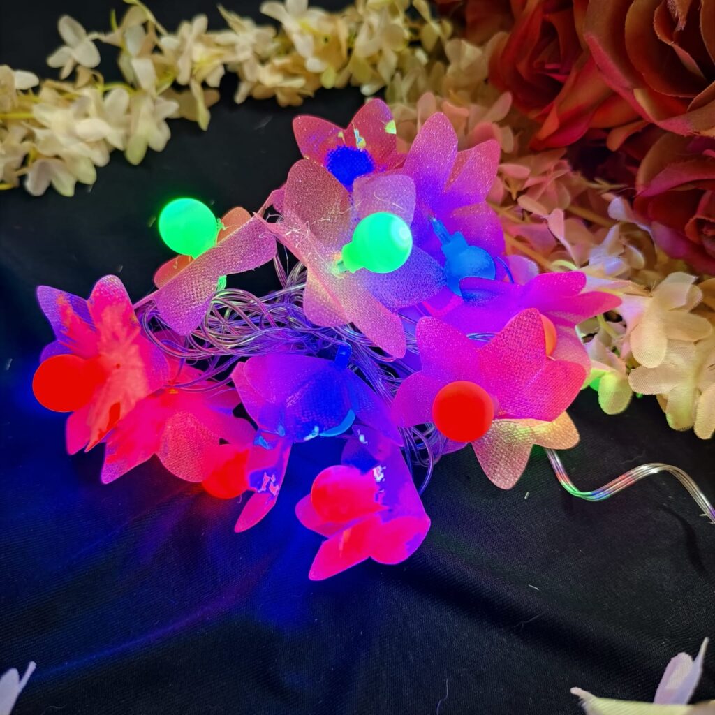 Flower Light… Silicon Light… Pink.. 5ft long..