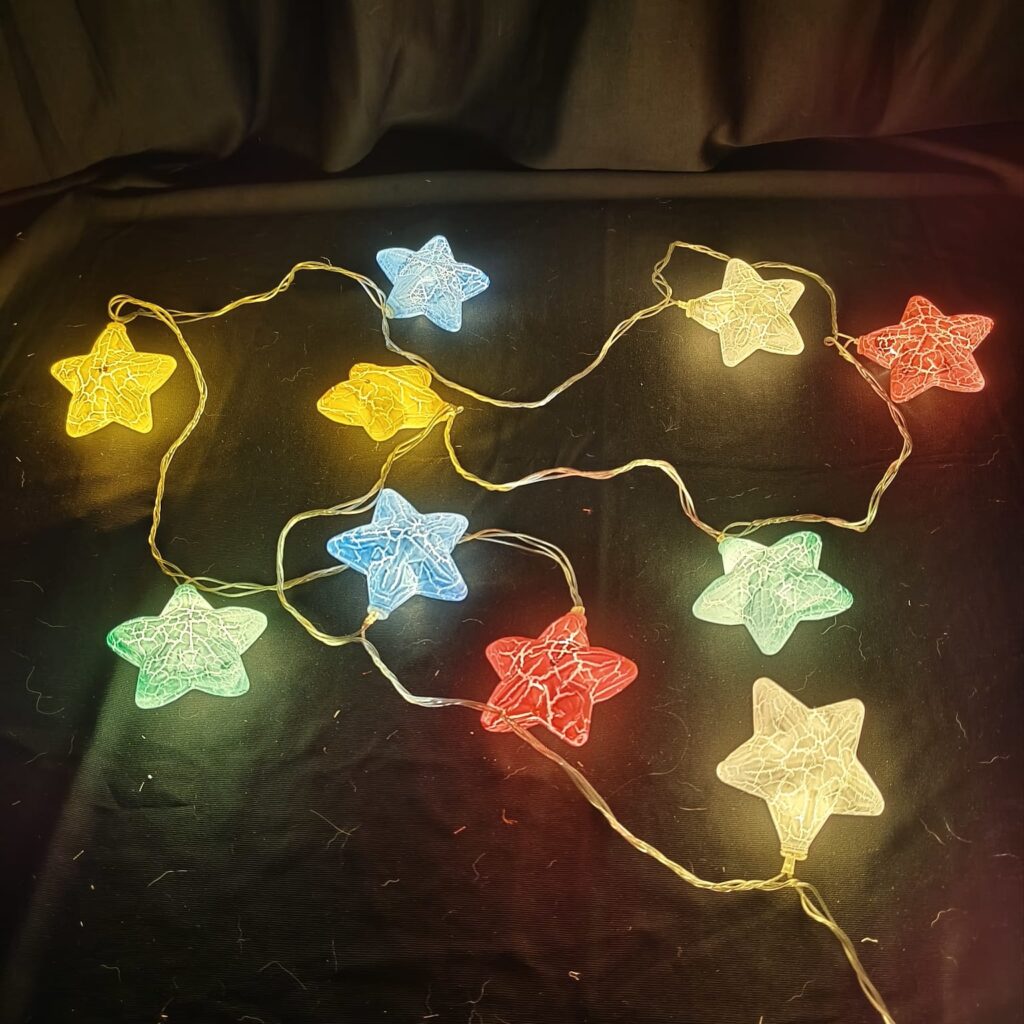 Star Light Chain… Multicolour.. 7ft long